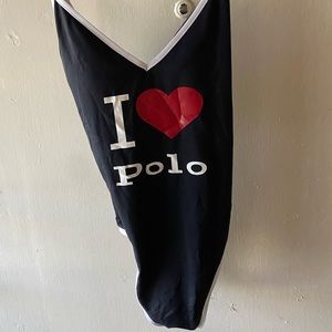 Black Polo Ralph Lauren Bathing suit